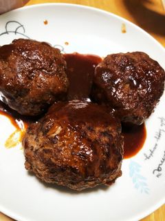 秘密のデミグラスソースハンバーグ-レシピのメイン写真
