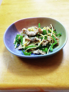 豚コマ肉の青椒肉絲-レシピのメイン写真