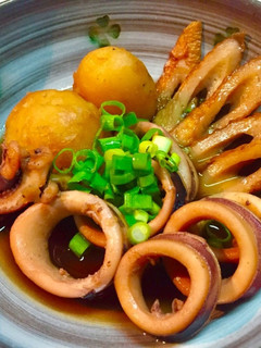 No2586イカじゃが竹輪-レシピのメイン写真
