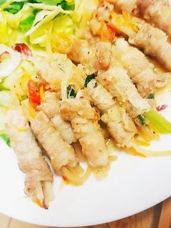 大根サラダの肉巻き-レシピのメイン写真