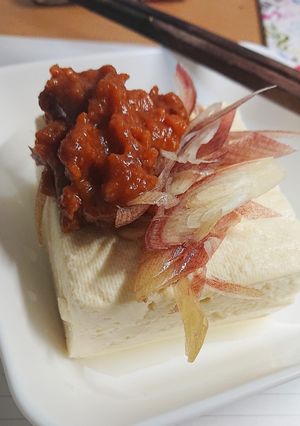 夜食冷奴-レシピのメイン写真