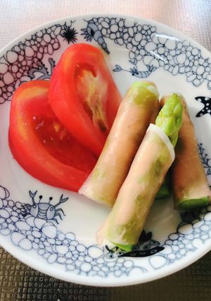 アスパラの生ハム巻き-レシピのメイン写真