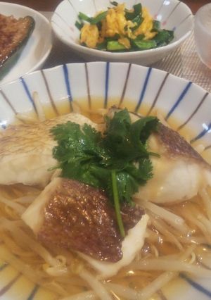 山﨑Kitchen《鯛》エスニック蒸し-レシピのメイン写真