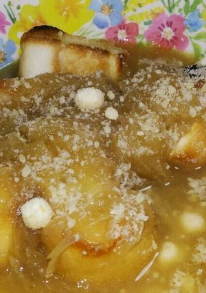 食べるオニオンスープ-レシピのメイン写真