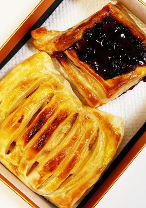 ブルーベリーとクリームチーズのパイ-レシピのメイン写真