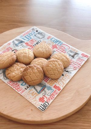 まるでメロンパン？卵黄クッキー-レシピのメイン写真