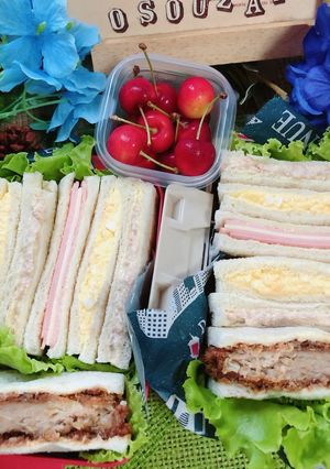 高校1年女子お弁当♡2020.07.06-レシピのメイン写真