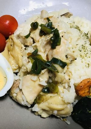 炊飯器で☆ココナッツミルク鶏飯☆-レシピのメイン写真