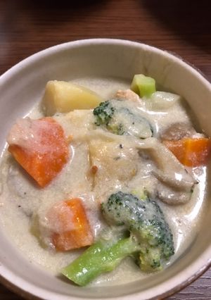 ヘルシー豆乳シチュー-レシピのメイン写真