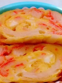 お弁当にカニかまの卵焼き♥️-レシピのメイン写真