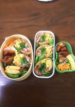 7/6お弁当　いなり寿司-レシピのメイン写真