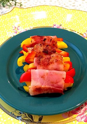 パプリカベーコン巻き お弁当 低カロリー-レシピのメイン写真