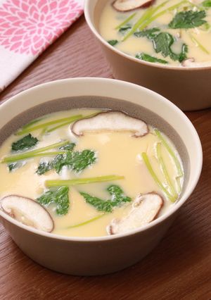 レンジでつるんと茶碗蒸し-レシピのメイン写真