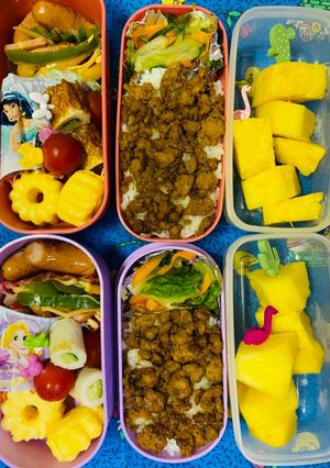 姉妹弁当6-レシピのメイン写真