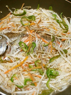イサギの蒸し焼き野菜あんかけ-レシピのメイン写真