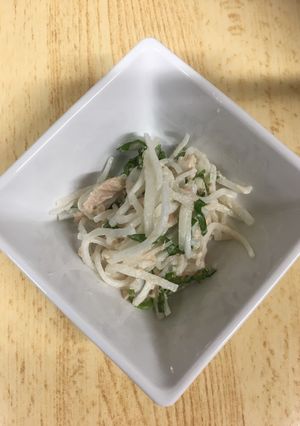 大根と大葉のサラダ-レシピのメイン写真