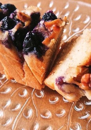 卵なし★ブルーベリーチーズパウンドケーキ-レシピのメイン写真