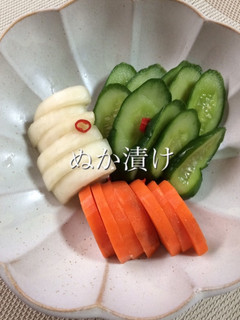 ヨーグルト味噌deぬか漬け-レシピのメイン写真