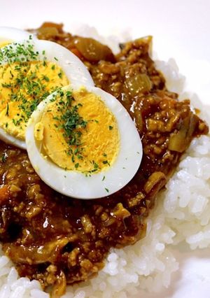 簡単。てきとーなドライカレー-レシピのメイン写真