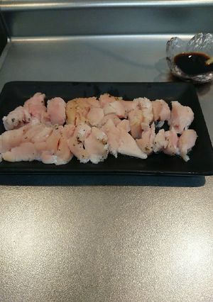 ササミの低温調理-レシピのメイン写真