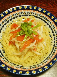 ヘルシーさっぱり!トマトの冷たいパスタ-レシピのメイン写真
