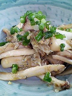 エリンギとじゃこの味噌金平-レシピのメイン写真