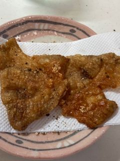 おつまみ ただ焼くだけ鶏皮煎餅(もも肉)-レシピのメイン写真