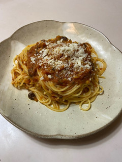 ナポリ風ラグーソースのパスタ-レシピのメイン写真