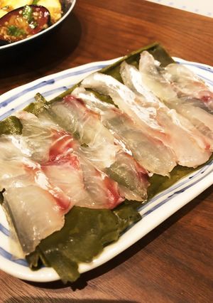 減塩手間いらず☆鯛の昆布締め-レシピのメイン写真