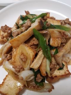 お二人さんの☆厚揚げと挽き肉炒め!-レシピのメイン写真