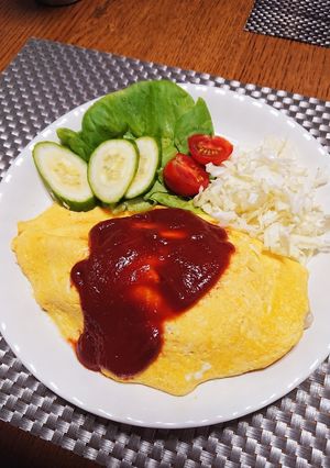 玉ねぎべ−コンポテト☆シンプルオムレツ-レシピのメイン写真