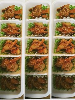 作り置き。ちくわのごま油ピリ辛炒め。-レシピのメイン写真