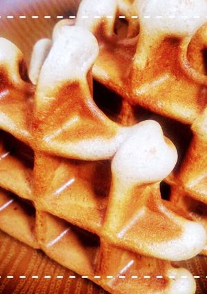HMとワッフルメーカーで！ぶどうワッフル-レシピのメイン写真