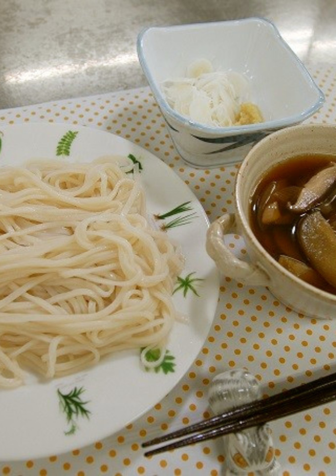 熊谷産小麦粉を使用した手打ちうどん-レシピのメイン写真