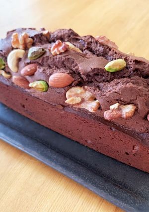 しっとりチョコナッツパウンドケーキ-レシピのメイン写真
