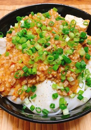 冷やし麻婆豆腐うどん-レシピのメイン写真