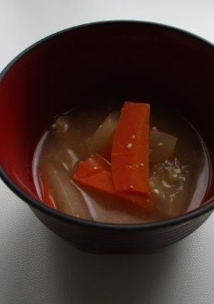【やまなしの食】夕顔のみそ汁-レシピのメイン写真