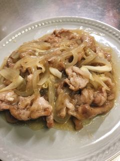 豚しゃぶ用ロース肉の生姜焼き-レシピのメイン写真