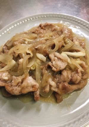 豚しゃぶ用ロース肉の生姜焼き-レシピのメイン写真