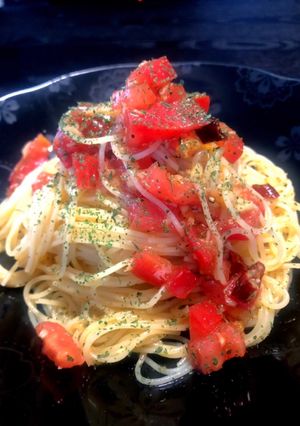 トマトの冷製カッペリーニの作り方-レシピのメイン写真