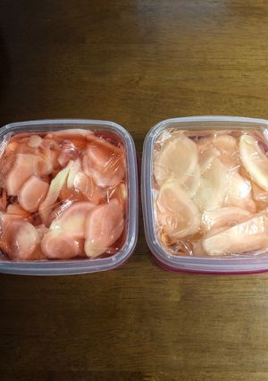 新生姜でガリと、紅生姜を作りました-レシピのメイン写真