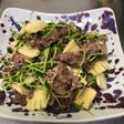 簡単!牛肉と豆苗の中華炒め♪
