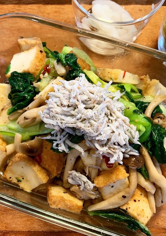 厚揚げと青梗菜のみぞれがけ-レシピのメイン写真