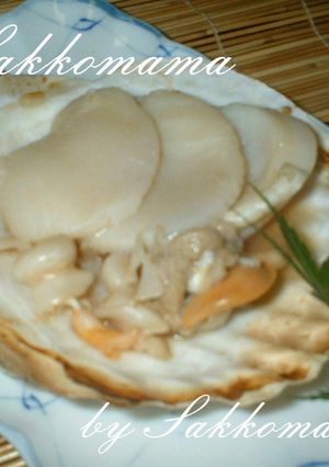 ホタテの網焼き☆.｡.:*･ﾟ-レシピのメイン写真