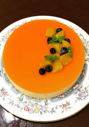 マンゴーココナッツチーズケーキ-レシピのメイン写真