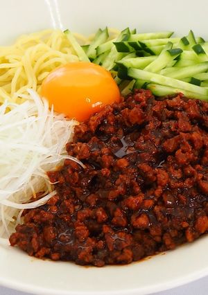 大豆ミート使用のジャージャー麺-レシピのメイン写真