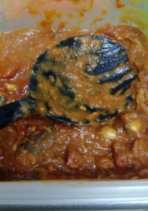 レンジでさば缶トマト缶カレー-レシピのメイン写真