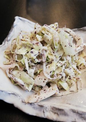 超簡単!キャベツのゆかりマヨ和え-レシピのメイン写真