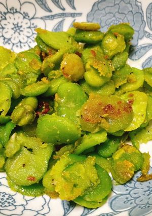 冷凍そら豆でサクッと♡簡単おつまみ-レシピのメイン写真