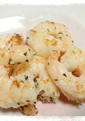 お弁当に☆むきエビのバジルチーズソテー-レシピのメイン写真